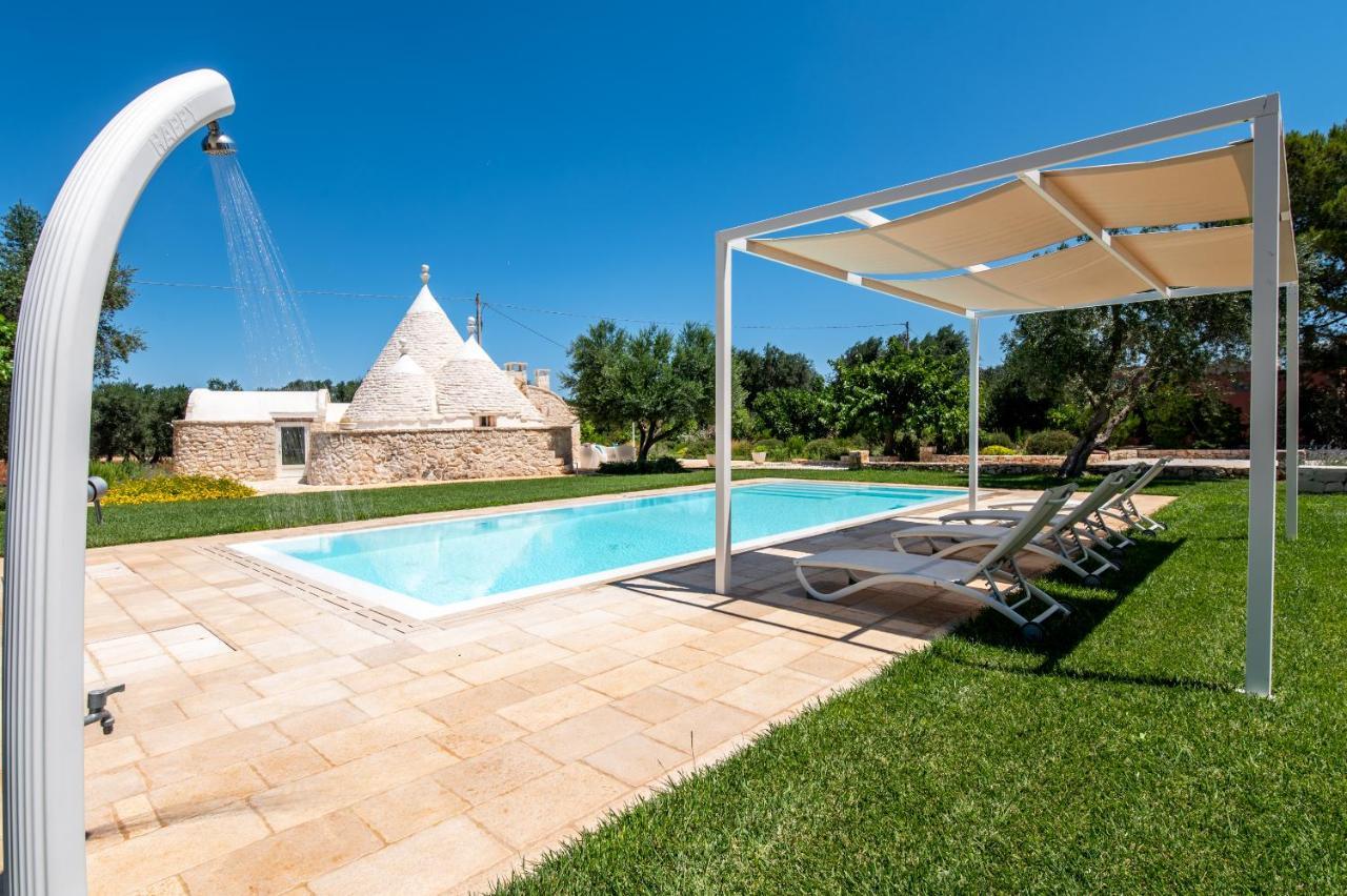 Trullo Zese Con Piscina Privata Villa San Michele Salentino Exterior photo
